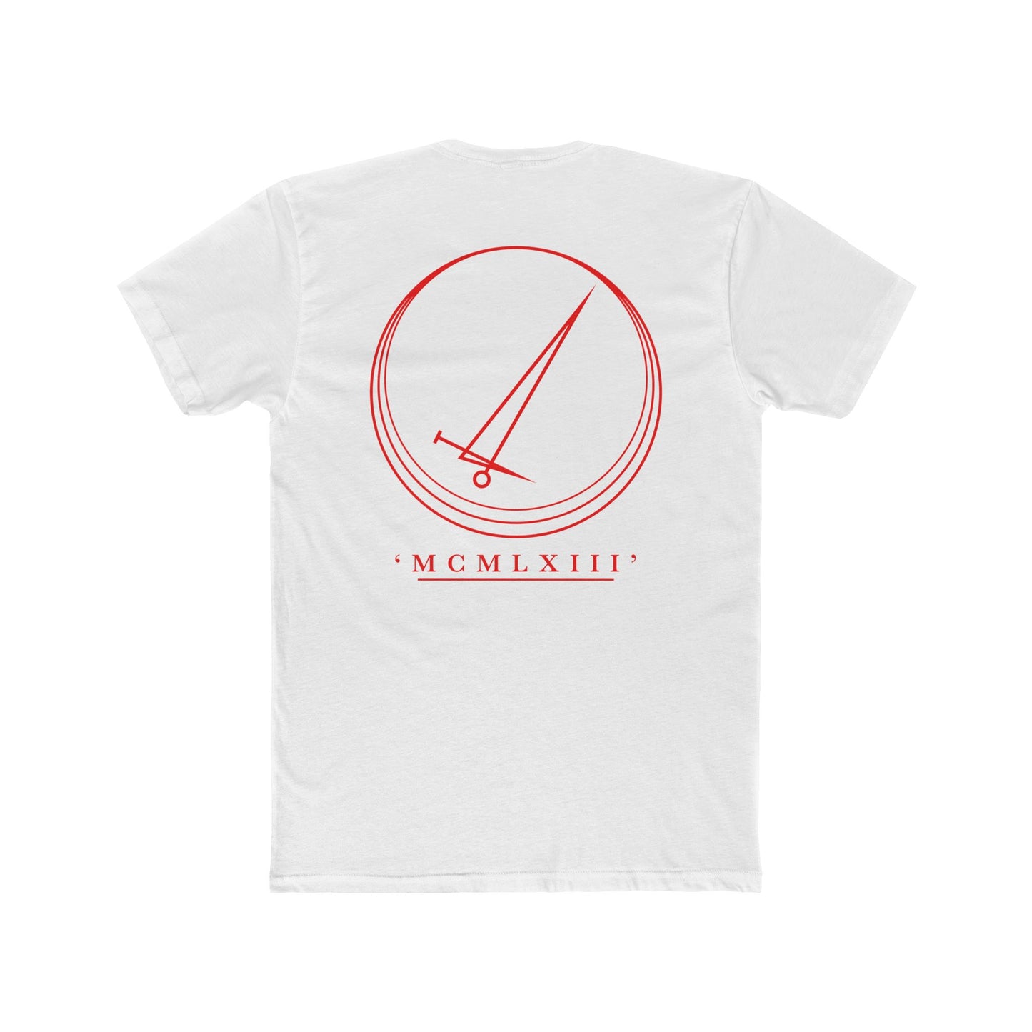 "EXITOS" White T-Shirt Red Print