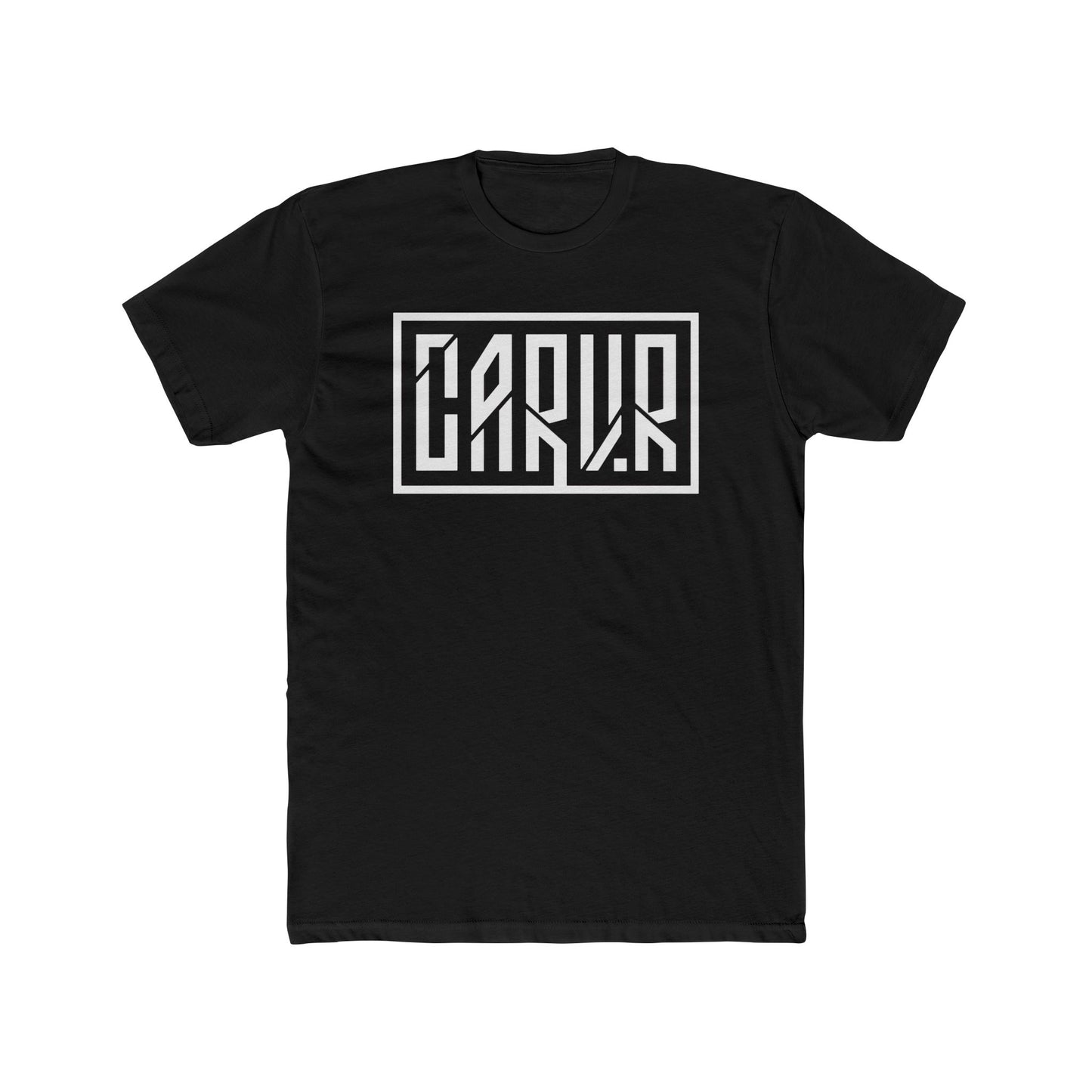 CARV.R Cyber Logo Black T-Shirt