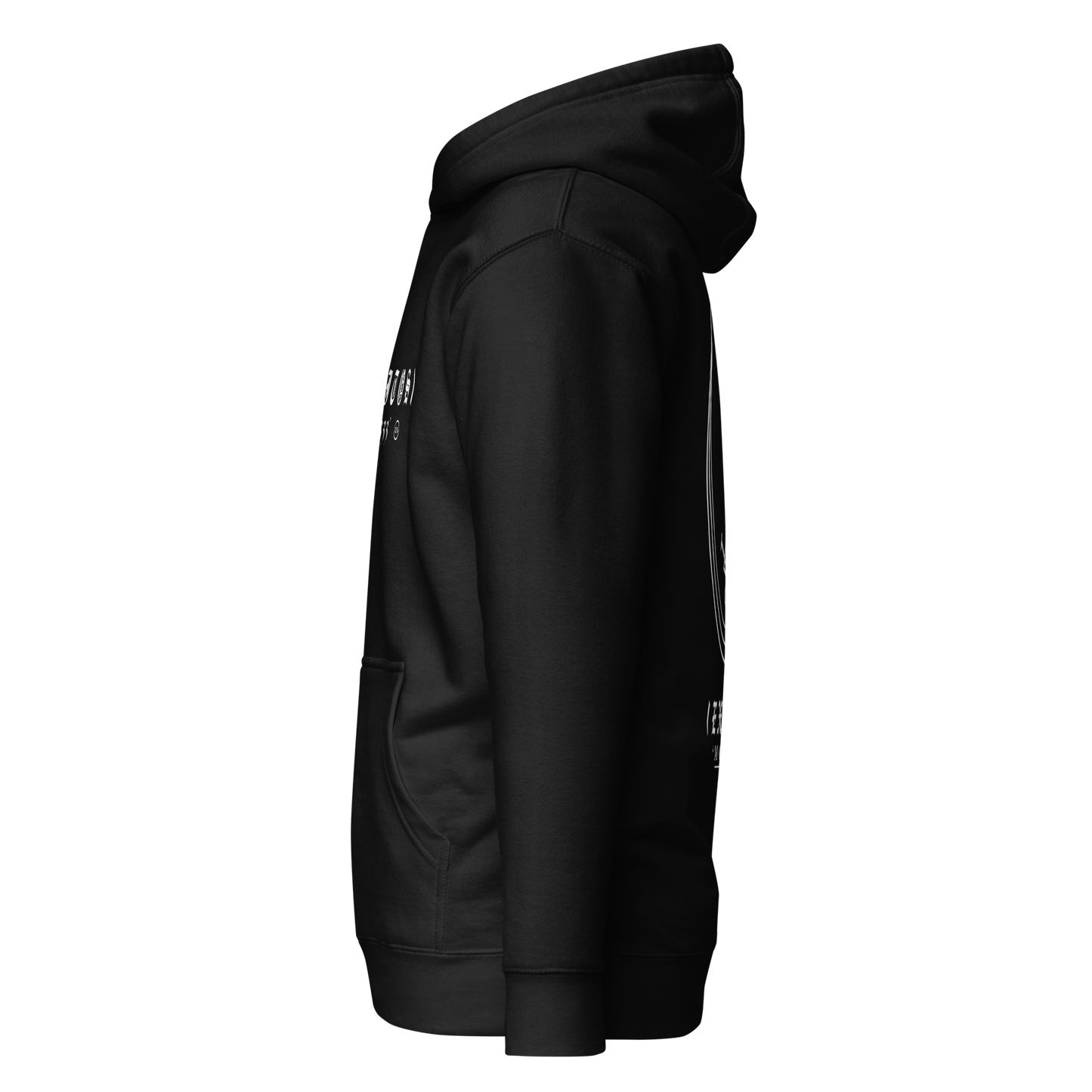 "EXITOS" Black Premium Hoodie