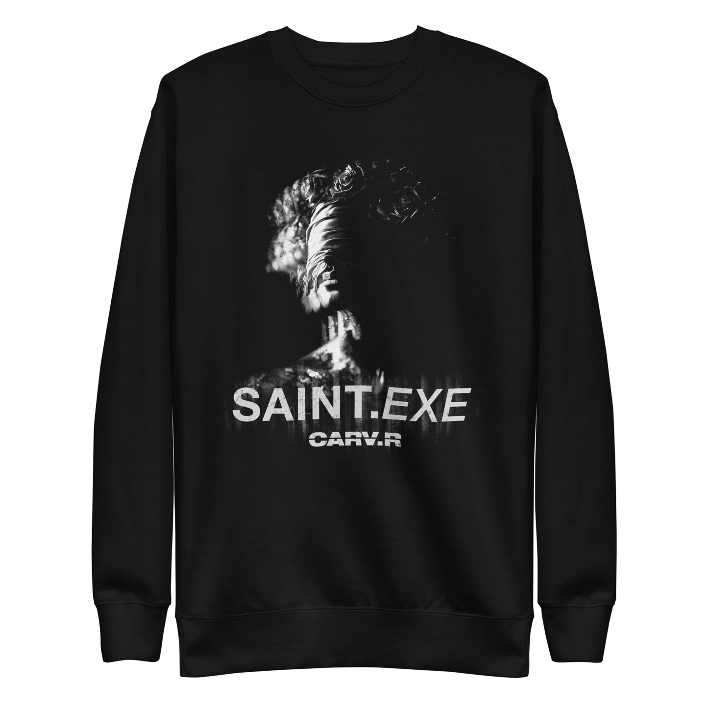"SAINT.EXE" Unisex Long Sleeve Sweater