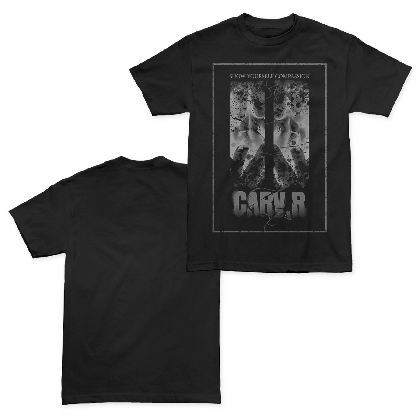 "Show Yourself Compassion" - Black T-Shirt (LAST PRINTS)